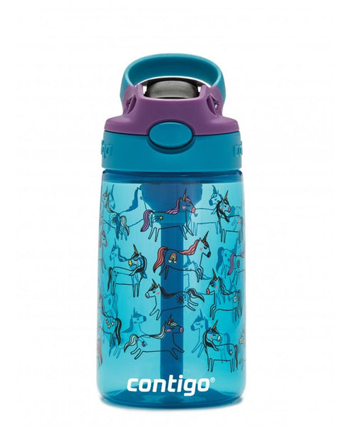 Contigo Gizmo Flip Unicorn Tritan Çocuk Suluğu 420ML Mavi