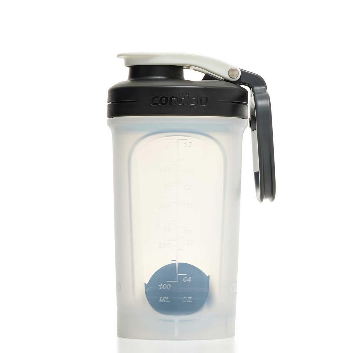 Contigo Shake Go Sporcu Suluğu & Shaker 590ML Şeffaf