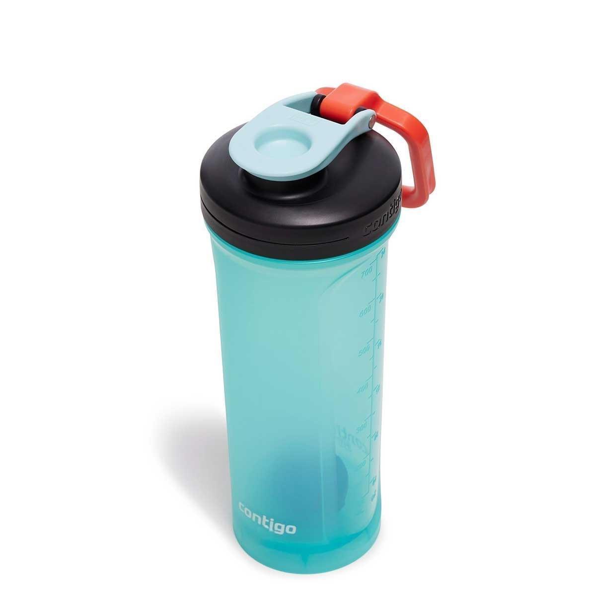 Contigo Shake Go Sporcu Suluğu & Shaker 820ML Turkuaz