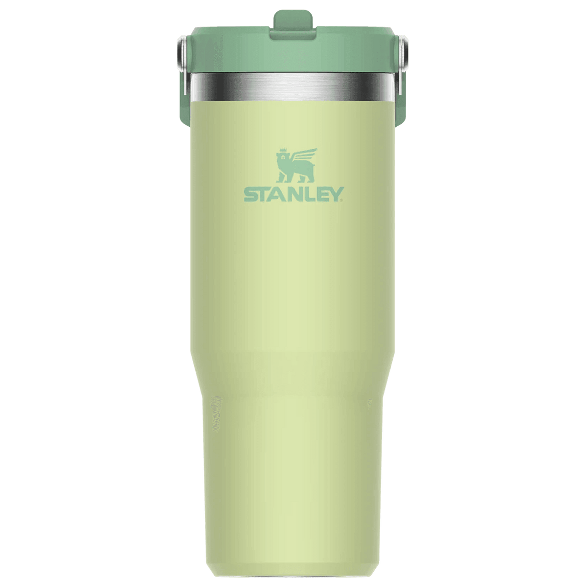 Stanley The Iceflow Flip Straw Tumbler Pipetli Termos Citron Açık Yeşil 30 OZ - 0.88L