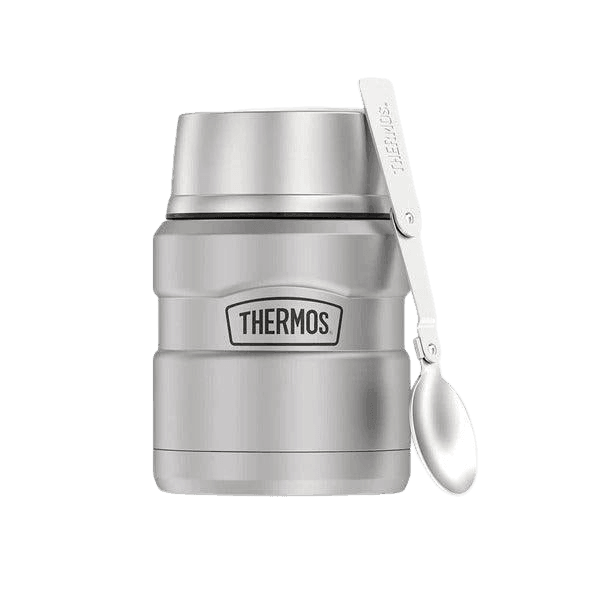 Thermos Çelik Yemek Termosu 0.47 Lt Mat Gümüş