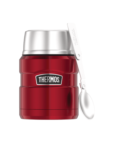 Thermos Çelik Yemek Termosu Kırmızı 0.47 L - Termos Dünyası