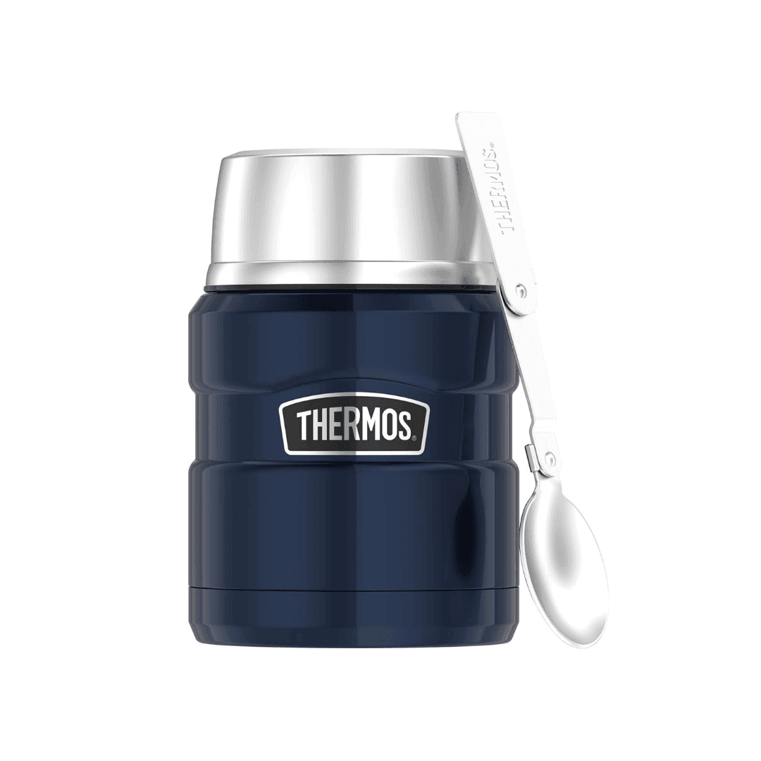 Thermos Çelik Yemek Termosu Lacivert 0.47 L